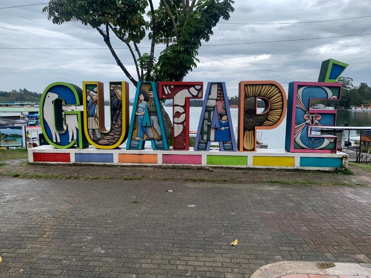 Alegria Hostel Boutique Guatapé Eksteriør bilde