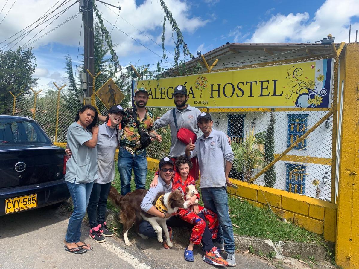 Alegria Hostel Boutique Guatapé Eksteriør bilde