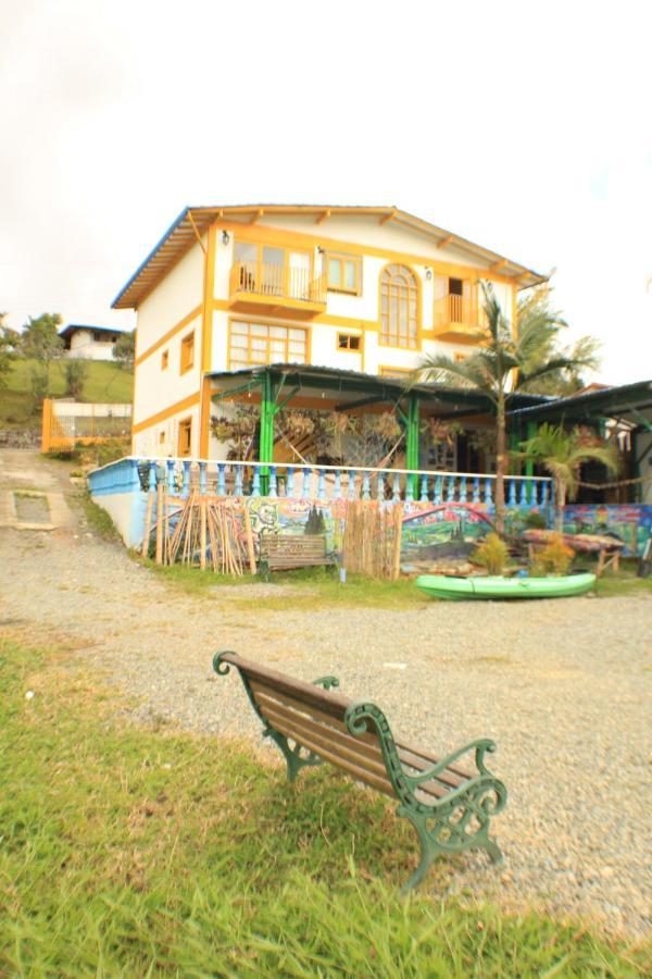 Alegria Hostel Boutique Guatapé Eksteriør bilde