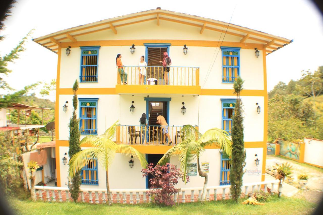 Alegria Hostel Boutique Guatapé Eksteriør bilde